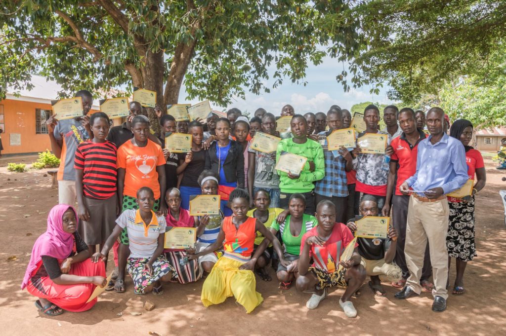 Uganda gold mining community school