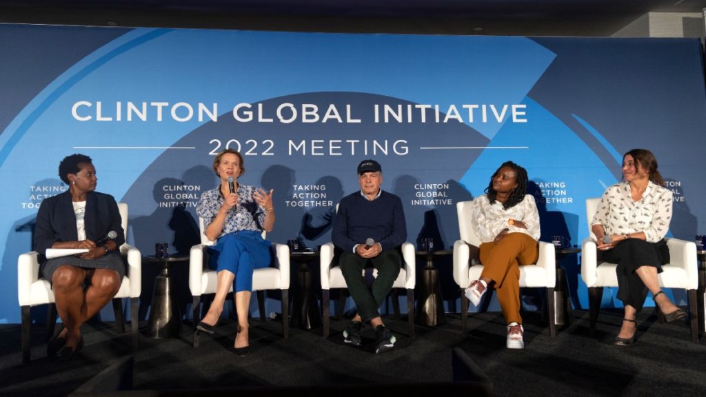 Solidaridad participated in the Clinton Global Initiative 2022, in partnership with Postcode Lottery Group.