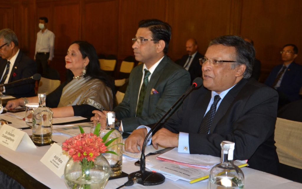 Nayantara Palchoudhuri (left), newly elected Asia Tea Alliance chairperson, with Shatadru Chattopadhyay, Managing Director, Solidaridad Asia, and Arijit Raha, Secretary General, Indian Tea Association, at the second ATA Summit in Kolkata