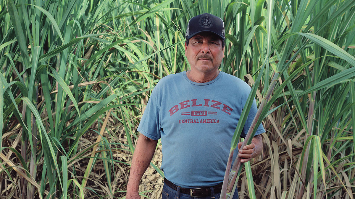 Norberto Pérez, a sugarcane smallholder in Belize