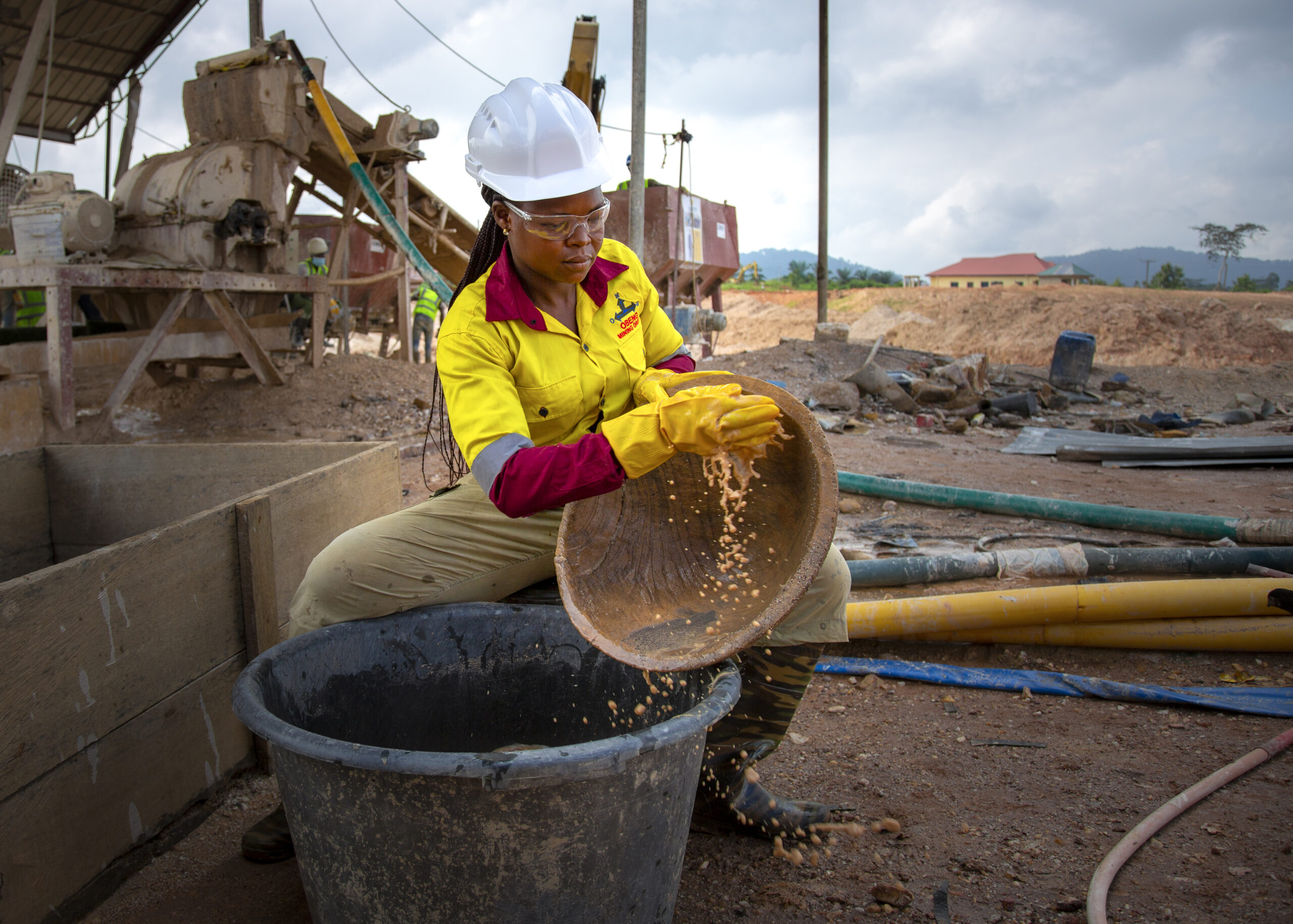 Gold mining in West Africa