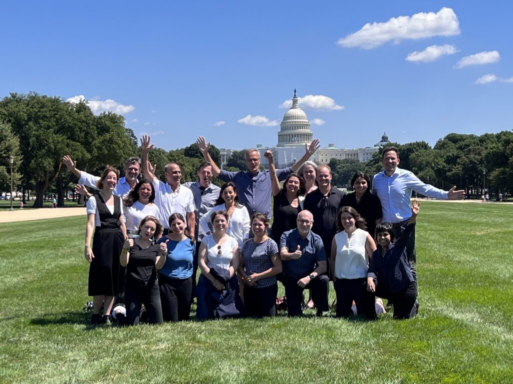 The Amazonia Connect Team in Washington D.C.