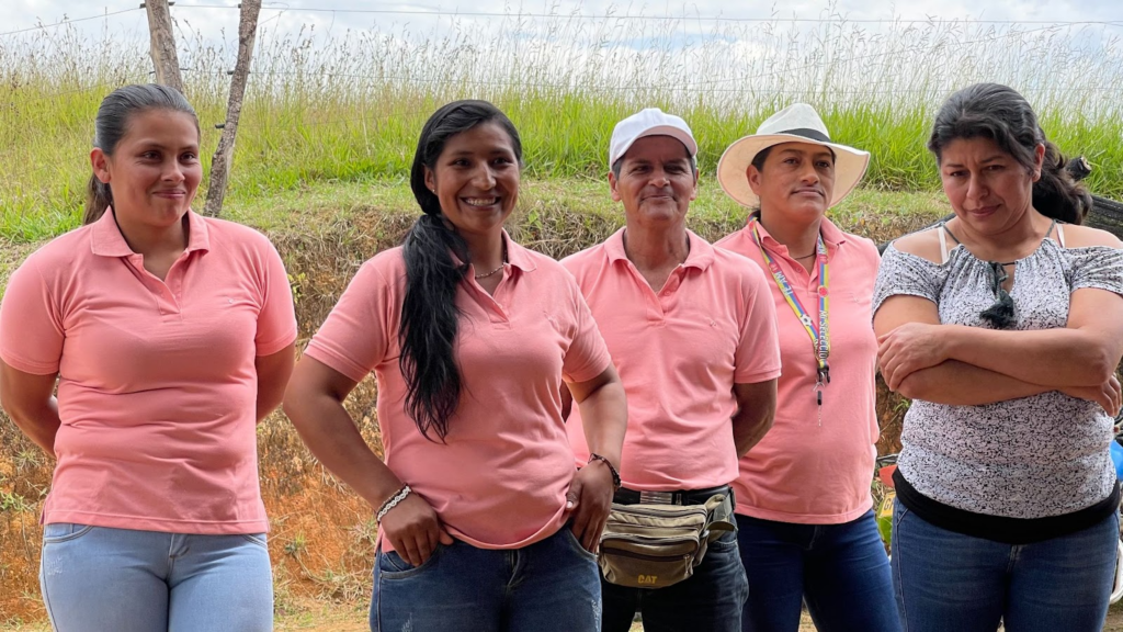 Colombia Honduras women coffee farmer exchange