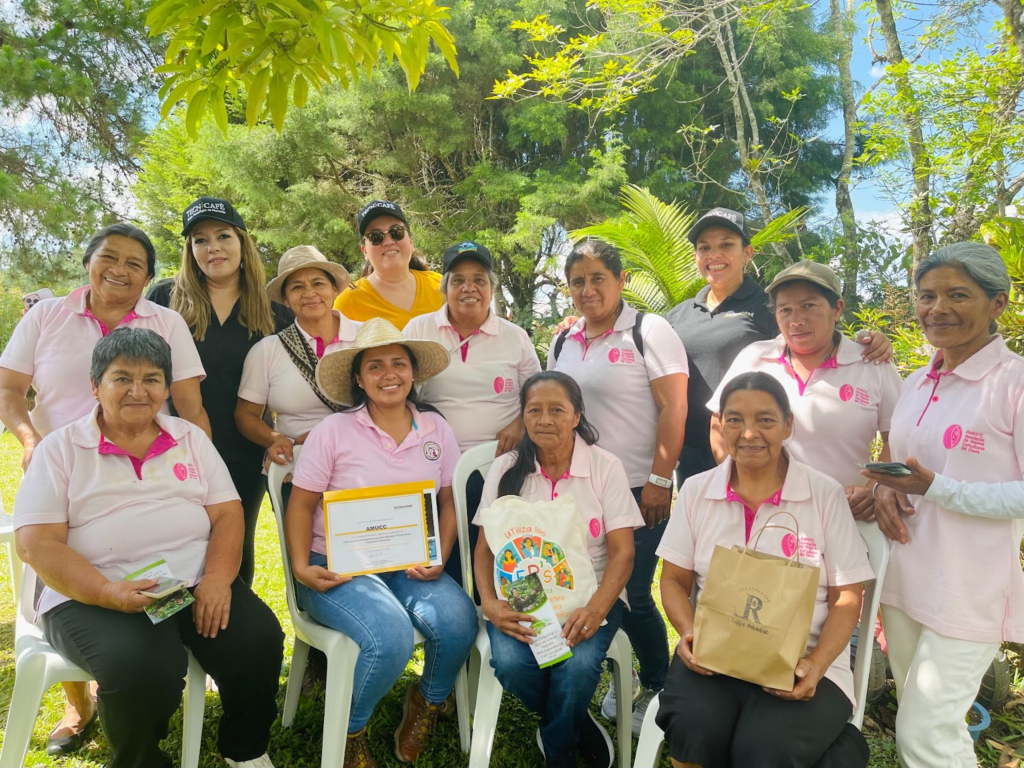 Colombia Honduras women coffee farmer exchange