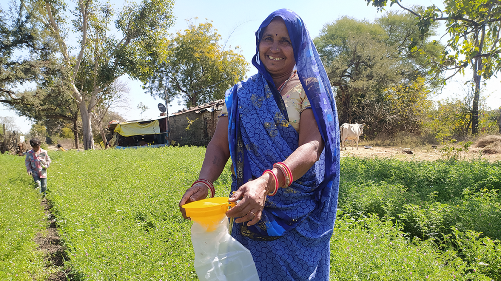 Sona Bai, Indian soy farmer driven to succeed