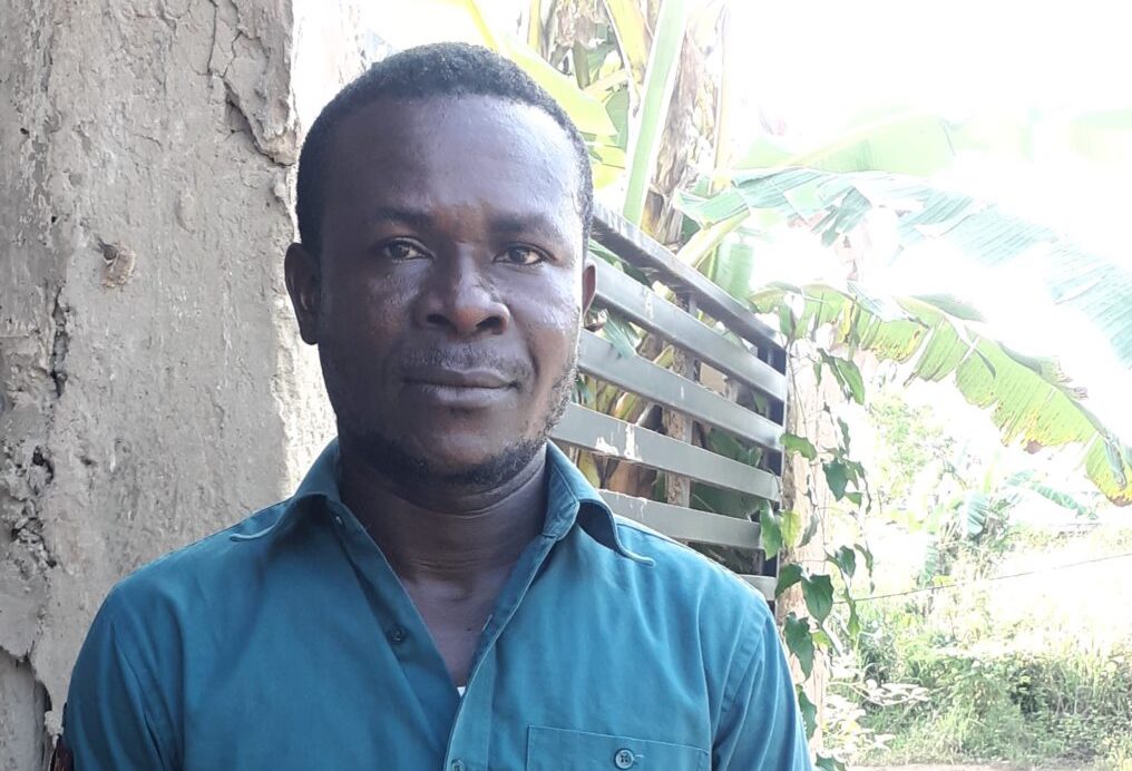 Patrick Cortey, cocoa farmer and entrepreneur in Ghana