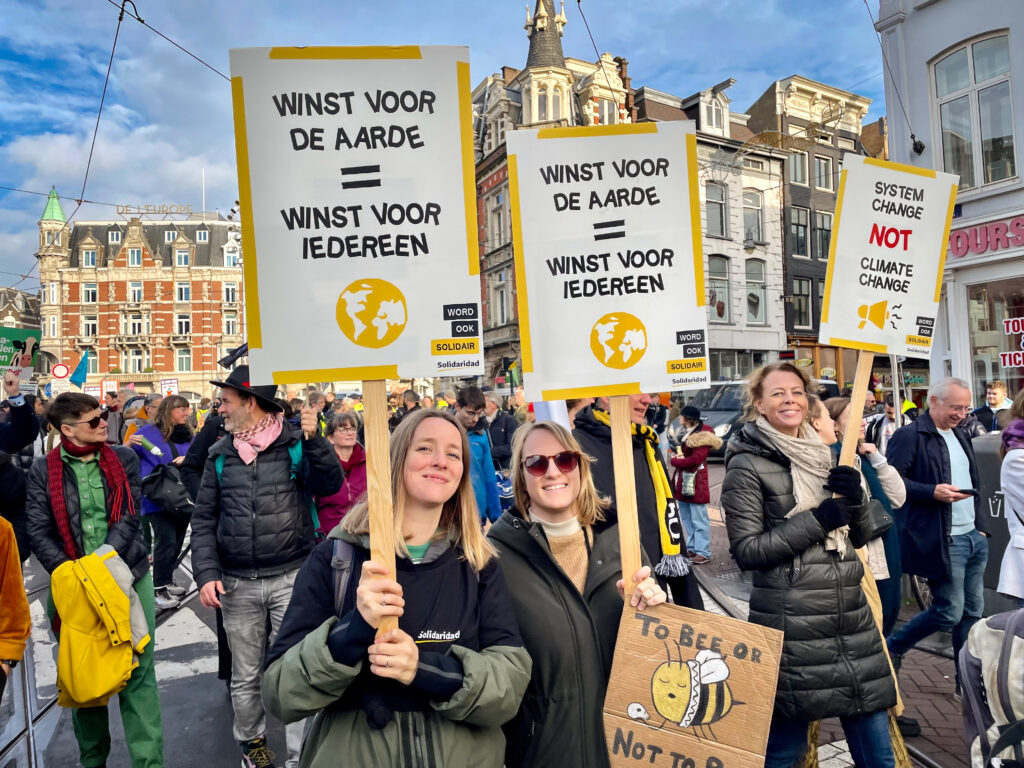 Klimaatmars 2023 / Climate march 2023, Amsterdam © Charlotte van den Arend / Solidaridad