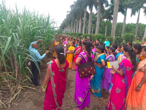 All-women training programme in Pune, India. A total of 400 woman participated in workshops at the Vasantdada Sugar Institute, in Pune.